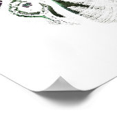 インクブロ – 非対称2 ポスター (角)