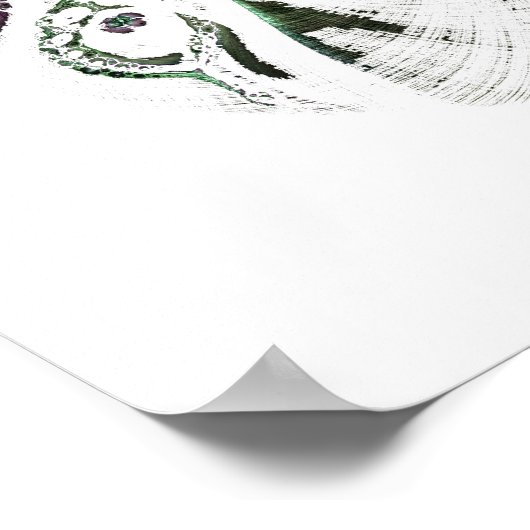 インクブロ – 非対称2 ポスター (角)