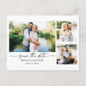 インクペンスクリプトカップル3 Photo日付を保存 ポストカード (正面)