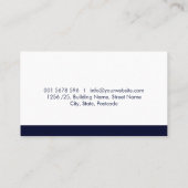 インクペン及び紙公証人プロフェッショナル 名刺 (裏面)