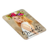 インクペン書道卒業写真発表 マグネット (右側)