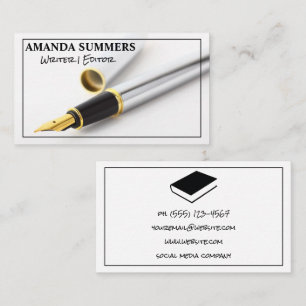 インクペン  ライター  公証人 名刺