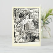 インクモダンスケッチフラットカード (スタンド正面)