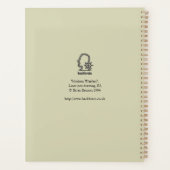 インクモダンスケッチ プランナー手帳 (裏面)