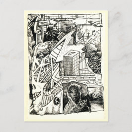 インクモダンスケッチ ポストカード