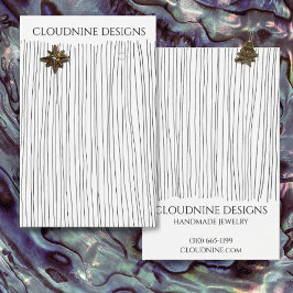 インクラインイヤリングネックレスジュエリー表示カード