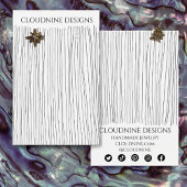 インクラインイヤリングネックレスジュエリー表示カード