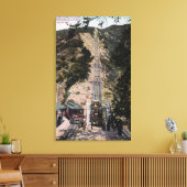 インクライン素晴らしルウェイビュー キャンバスプリント (インサイチュ (リビング))