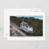 インクライン表示のケーブルカー ポストカード (正面/裏面)