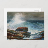 インクリングタイドスカボローメインバイウィンスローホームマー ポストカード (正面/裏面)