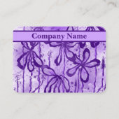 インクリーク花紫の空 予約カード (裏面)