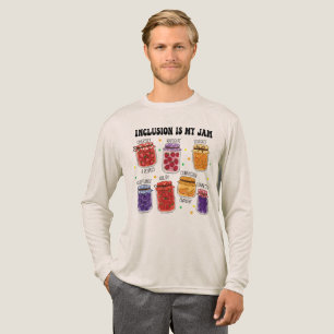 インクルーシブが私のジャム おもしろTシャツ トライブレンドTシャツ