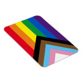 インクルーシブ虹Lgbtqゲイダイバーシティ国旗 マグネット (右側)