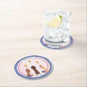 インクルーシブ7月4日 – すべての自由 ラウンドペーパーコースター (インサイチュ)