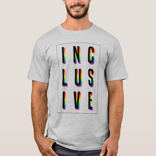 インクルーシブ Tシャツ (正面)