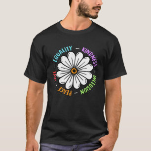 インクルージョンのハンディキャップの受け入れと認識度Equali Tシャツ