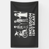 インクルージョンは怖くない不気味スケルトン先生 横断幕 (縦)