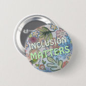 「インクルージョン事項」ボタン 缶バッジ (正面&裏面)