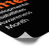 インクルージョン問題発達障害に対応 ポスター (角)