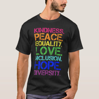 インクルージョン　平等　多様性　人権 1 Tシャツ