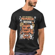 インクレディブル・パンプキン・レトロ・コミックカバー・ハロウィン