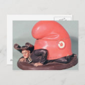 インク壺またはタバコポット ポストカード (正面/裏面)