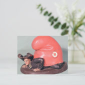 インク壺またはタバコポット ポストカード (スタンド正面)