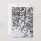 インク女神の芸術を一掃異教のする セーブザデート (正面)