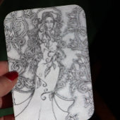 インク女神の芸術を一掃異教のする 名刺