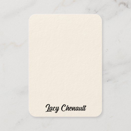 インク女神の芸術を一掃異教のする 名刺 (裏面)