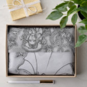 インク女神の芸術を一掃異教のする 薄葉紙 (ギフト)