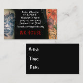 インク家 名刺 (正面/裏面)