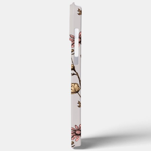 インク描デイジーiPhoneケース Case-Mate iPhoneケース (裏面 / 左)