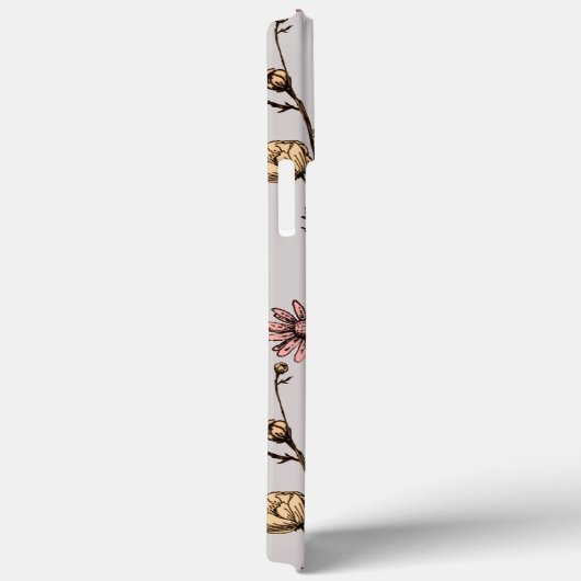 インク描デイジーiPhoneケース Case-Mate iPhoneケース (裏面 / 右)