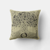 インク枕ケルト族の生命の樹 クッション (裏面)