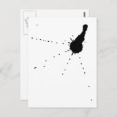 インク染み ポストカード (正面/裏面)