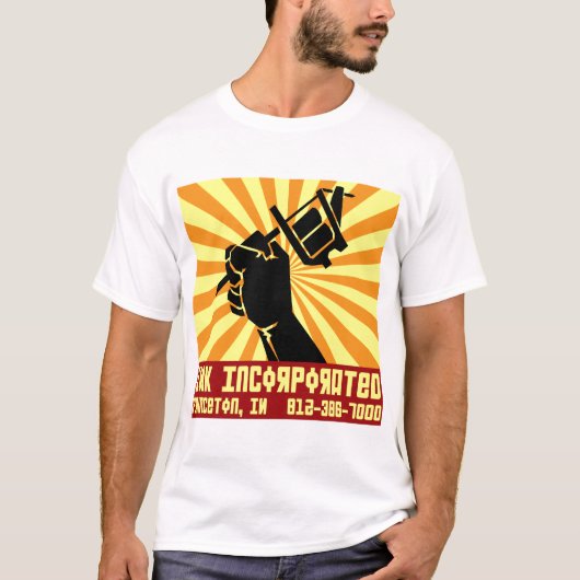 インク株式会社プロパガンダのティー Tシャツ (正面)