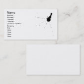 インク汚れ 名刺 (正面/裏面)