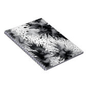 インク洗浄（ばちゃばちゃ）跳ねる手帳 ノートブック (右側)