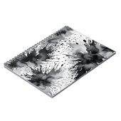 インク洗浄（ばちゃばちゃ）跳ねる手帳 ノートブック (左側)