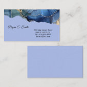 インク渦巻き名刺 名刺 (正面/裏面)