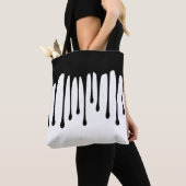 インク漏れ トートバッグ (クローズアップ)