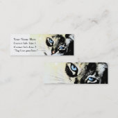 インク猫のプロフィールカード スキニー名刺 (正面/裏面)