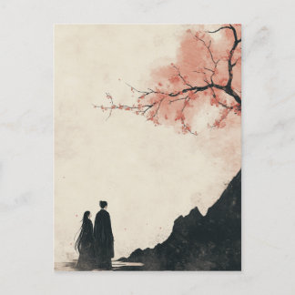 インク絵を描洗浄術 インビテーションポストカード