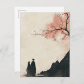 インク絵を描洗浄術 インビテーションポストカード (正面/裏面)