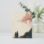 インク絵を描洗浄術 インビテーションポストカード (スタンド正面)