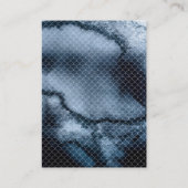 インク色の黒い水色 | ウィッシングウェルカード エンクロージャーカード (裏面)