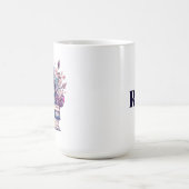 インク走深い引用文 |ブックの愛好家 コーヒーマグカップ (中央)