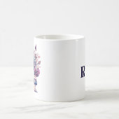 インク走深い引用文 |ブックの愛好家 コーヒーマグカップ (中央)