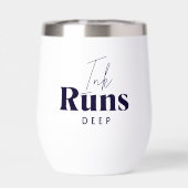 インク走深い引用文 |ブックラバーモノグラムの (背面)